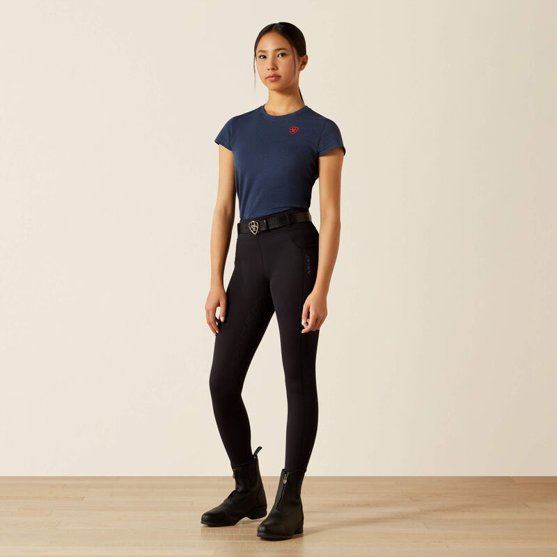 Ariat Youth Venture 2.0 Thermal FS Tight Black
