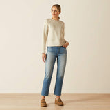 Ariat Womens Martine Sweatshirt Pelican Heather