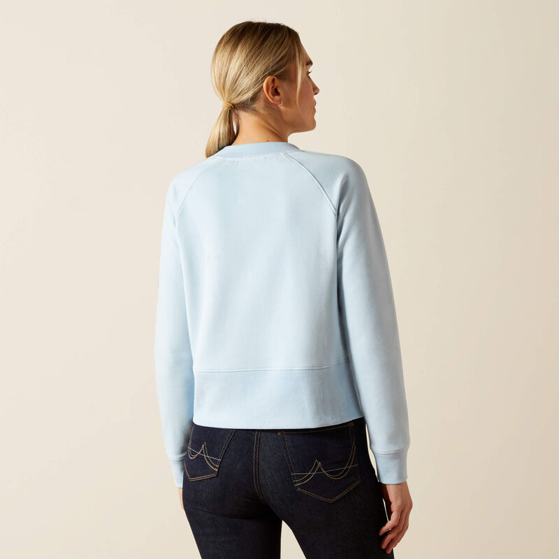 Ariat Womens Martine Sweatshirt Skyway