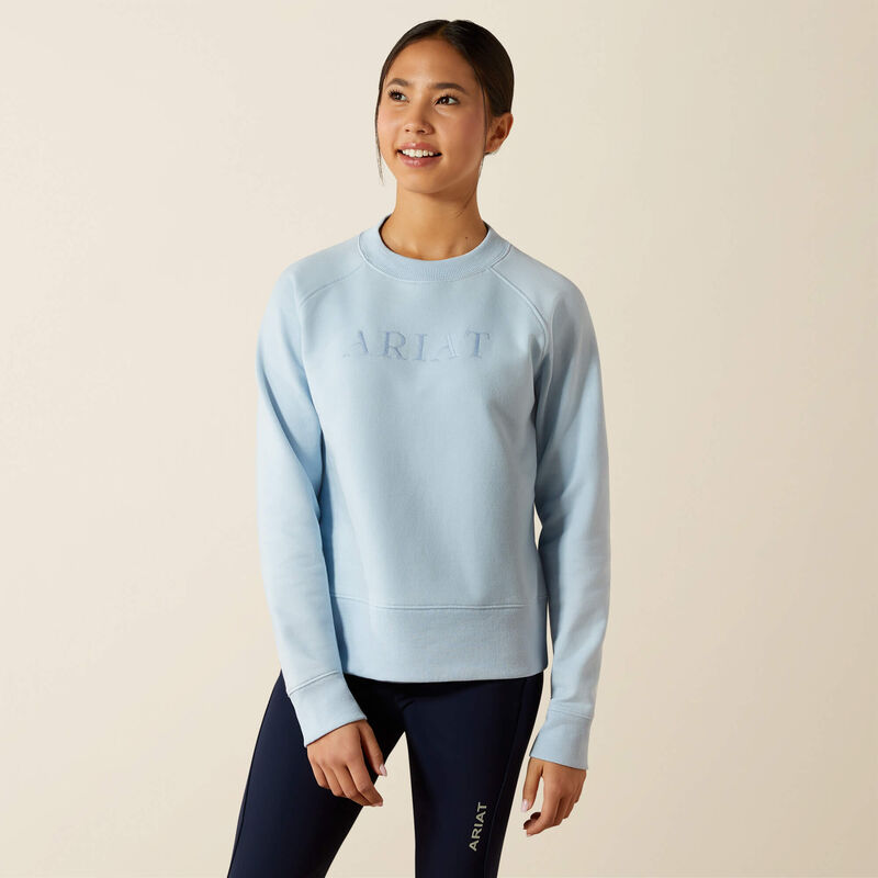 Ariat Youth Martine Sweatshirt Skyway