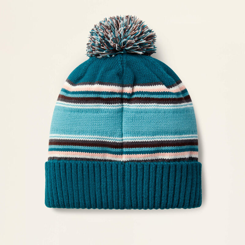 Ariat Womens Serape Beanie Turquoise Serape