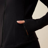 Ariat Womens Solveil Full Zip Sweatshirt Black