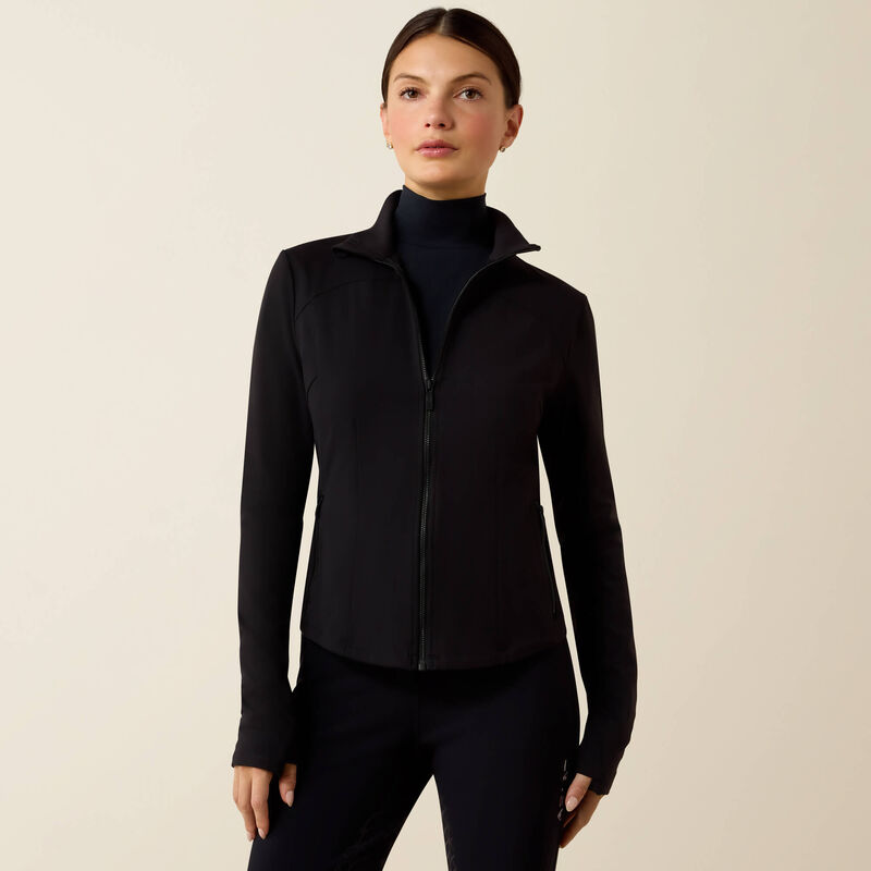 Ariat Womens Solveil Full Zip Sweatshirt Black