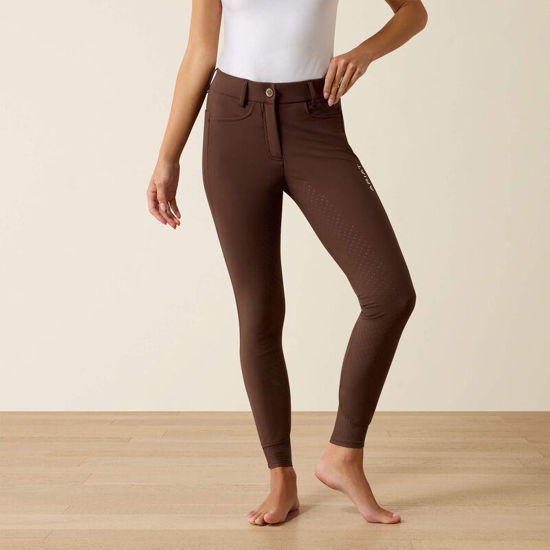 Ariat Wmns Tri Factor NT FS Breech Pommel Brown