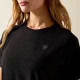 Ariat Womens Laguna Logo SS T-Shirt Black