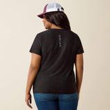 Ariat Womens Laguna Logo SS T-Shirt Black