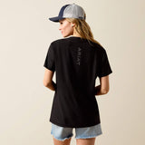 Ariat Womens Laguna Logo SS T-Shirt Black