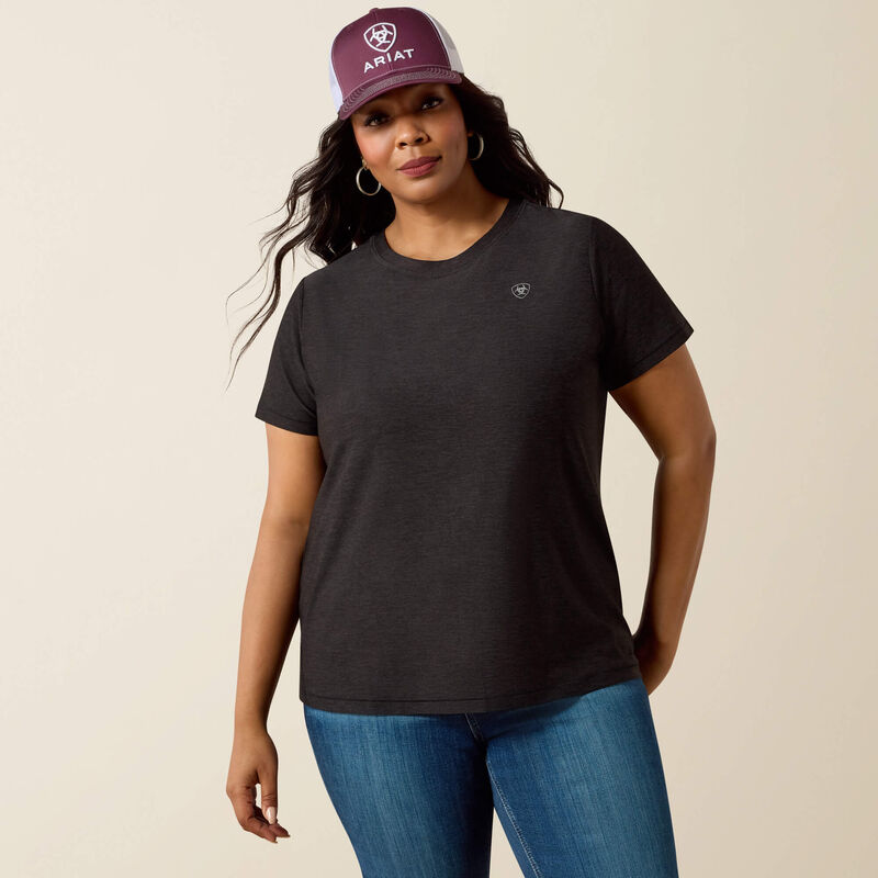 Ariat Womens Laguna Logo SS T-Shirt Black