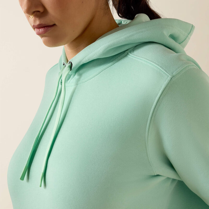 Ariat Womens Rebar Lightweight Graphic Hood Lichen