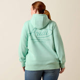 Ariat Womens Rebar Lightweight Graphic Hood Lichen