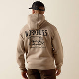 Ariat Mens Rebar Workhog Hood Greige
