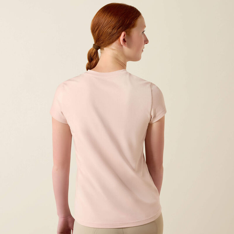 Ariat Youth Ethereal Equine SS T-Shirt Sepia Rose