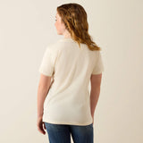 Ariat Girls Ariat Cowgirl Vibes SS T-Shirt Natural