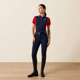 Ariat Womens Taryn SS Polo NavyT & Red
