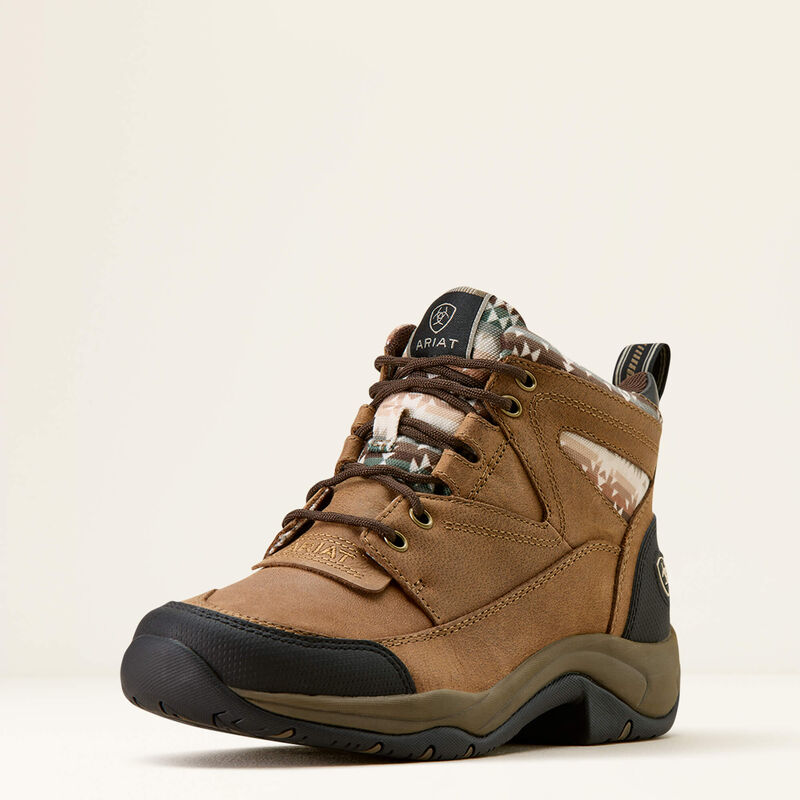 Ariat Terrain Dark Tan / Natural Southwest Print