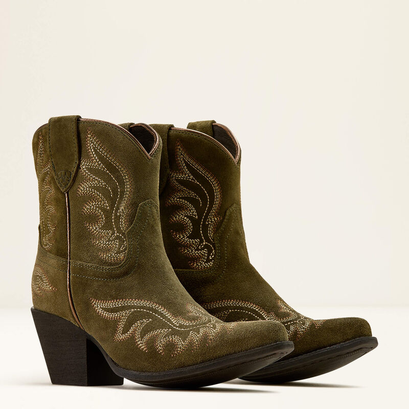 Ariat Womens Chandler Western XToe Boot Soft Olive
