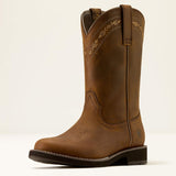 Ariat Womens Kearney R-Toe Distressed Brown