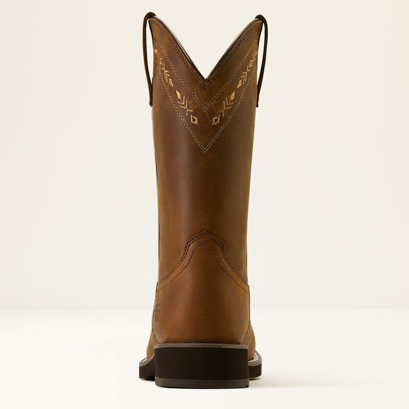 Ariat Womens Kearney R-Toe Distressed Brown
