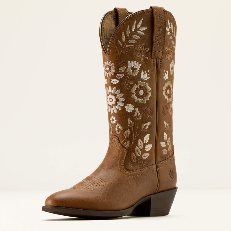 Ariat Womens Heritage Meadow R-Toe Toasty Tan