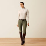 Ariat Womens Lunaveil 1/2 Zip Baselayer Chateau Grey