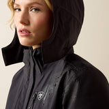 Ariat Womens Long Rider H2O Coat Black