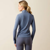 Ariat Womens Solveil 1/2 Zip LS Baselayer Grisaille