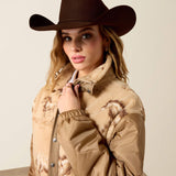 Ariat Womens Sherpa Blocked Jacket Wildhorse