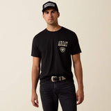 Ariat Mens Cowboy Way Up SS T-Shirt Black