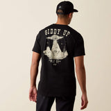 Ariat Mens Cowboy Way Up SS T-Shirt Black