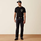 Ariat Mens Cowboy Way Up SS T-Shirt Black