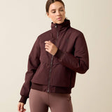 Ariat Womens Stable 2.0 Insulated Jacket Chocolate Plum