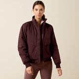Ariat Womens Stable 2.0 Insulated Jacket Chocolate Plum