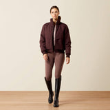 Ariat Womens Stable 2.0 Insulated Jacket Chocolate Plum