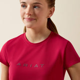 Ariat Youth The Logo SS T-Shirt Granita