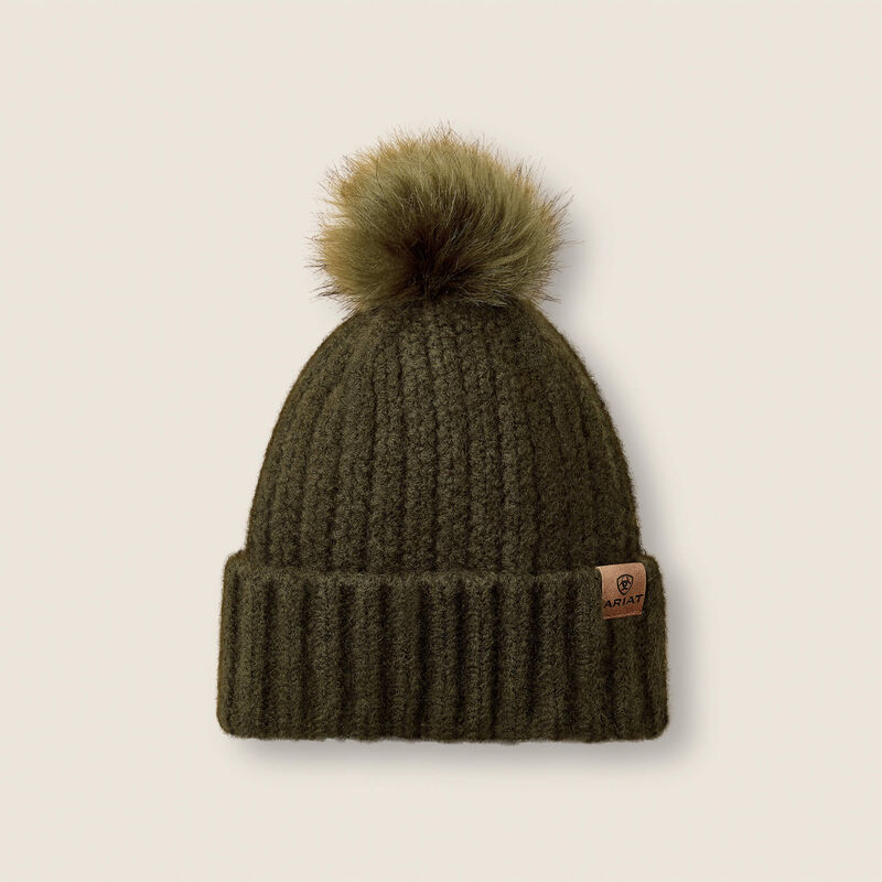 Ariat Womens Chilton Beanie Olive