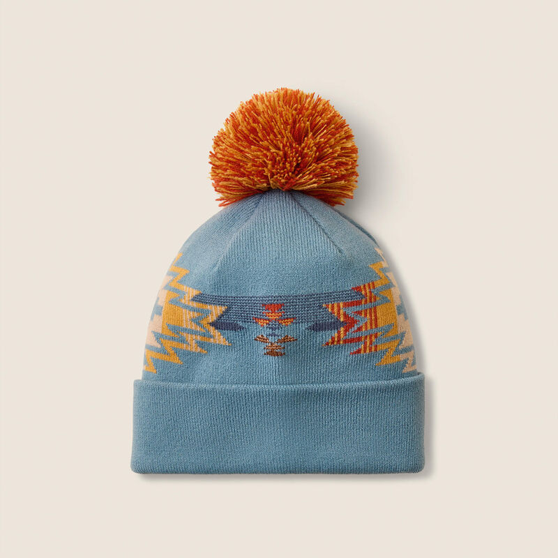 Ariat Womens Serape Beanie Teal Serape