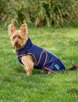 Weatherbeeta Comfitec Premier Deluxe Waterproof Dog Coat Navy/Burgundy