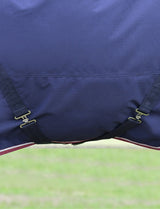 Weatherbeeta Comfitec Essential Turnout Detach-A-Neck 50g Navy / Burgundy