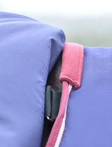 Weatherbeeta Comfitec Essential Turnout Detach-A-Neck 50g Navy / Burgundy