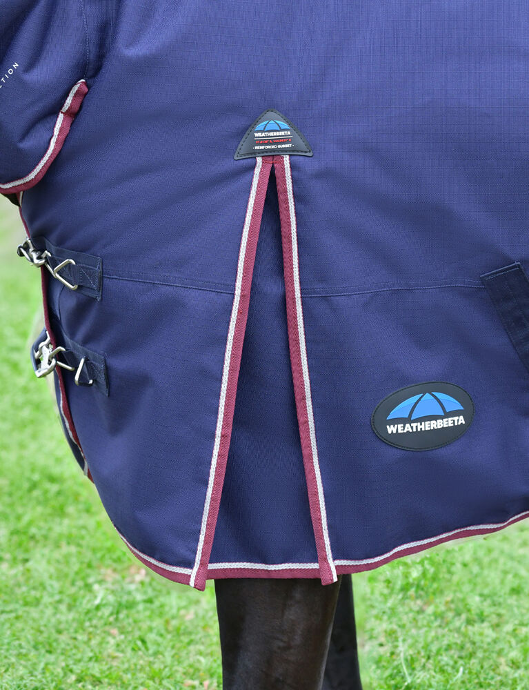 Weatherbeeta Comfitec Essential Combo Turnout 360g Navy / Burgundy
