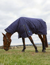 Weatherbeeta Comfitec Prelim Turnout Combo 220g Navy Embossed Plaid