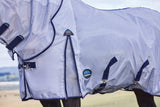 Weatherbeeta Comfitec Hexi Shield Fly Sheet Combo Silver/Navy/White
