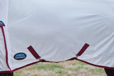 Weatherbeeta Comfitec Essential Fly Sheet Combo White/Burgundy