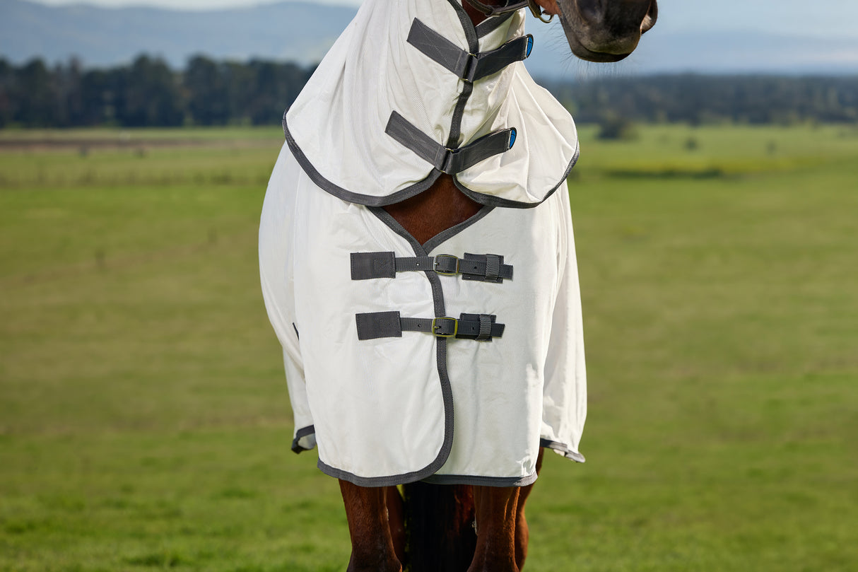 Weatherbeeta Comfitec Tyro Fly Sheet Combo White/Charcoal