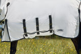 Weatherbeeta Comfitec Sweet Itch Shield Fly Sheet Combo White/Charcoal