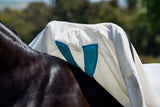 Weatherbeeta Comfitec Sweet Itch Shield Fly Sheet Combo White/Charcoal