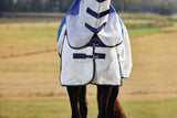 Weatherbeeta Comfitec Duo Shield Detach-A-Neck Blue/Silver/Navy