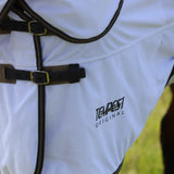 Shires Tempest Original Fly Rug & Neck Set White / Grey