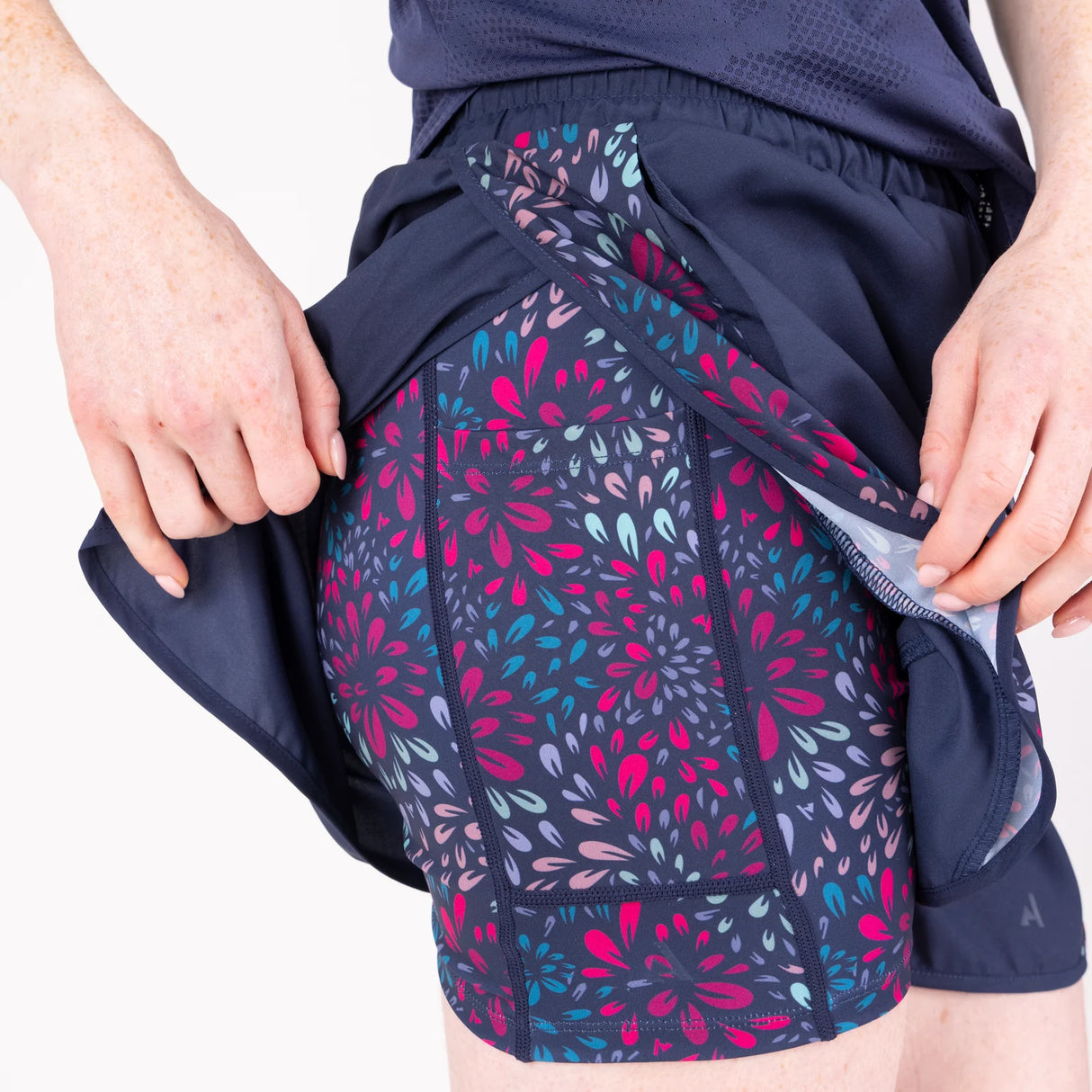 Aubrion React Tech Shorts Midnight