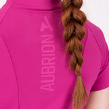 Aubrion React Short Sleeve Base Layer Fuchsia
